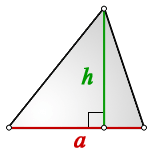 area triangle min
