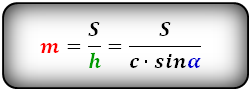 Формула средней линии трапеции через площадь и высоту